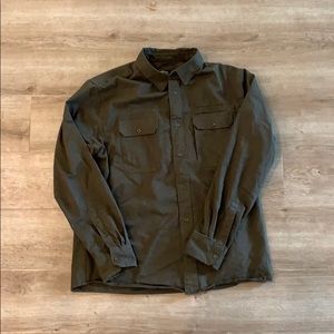 United by Blue Olive Green Button Down